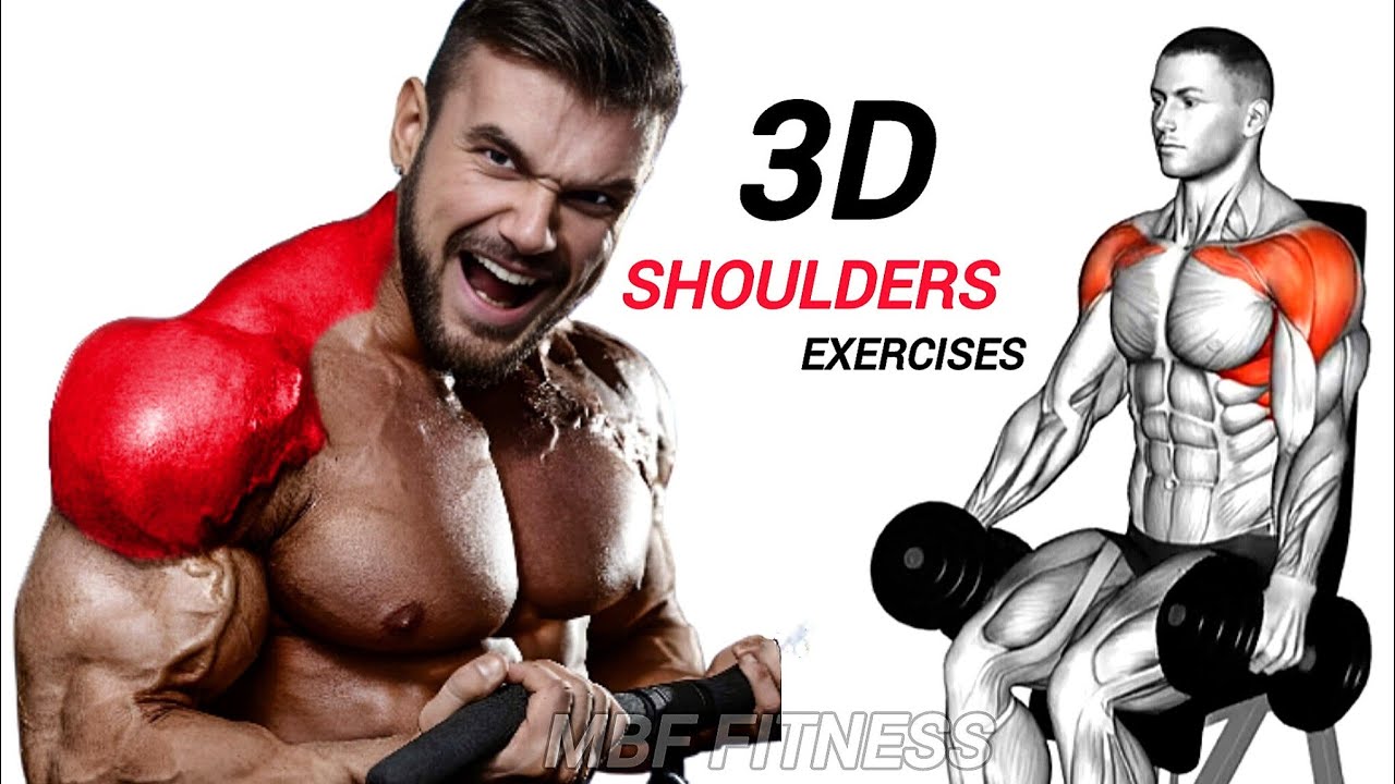 Best Shoulder Workout at Home 💪 | Strong & Bigger Shoulders | Gym & Home Exercises