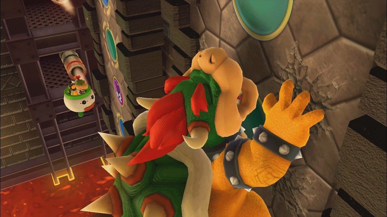 Mario Party 10 - Waluigi vs Mario vs Spike vs Wario vs Bowser - Chaos Castle