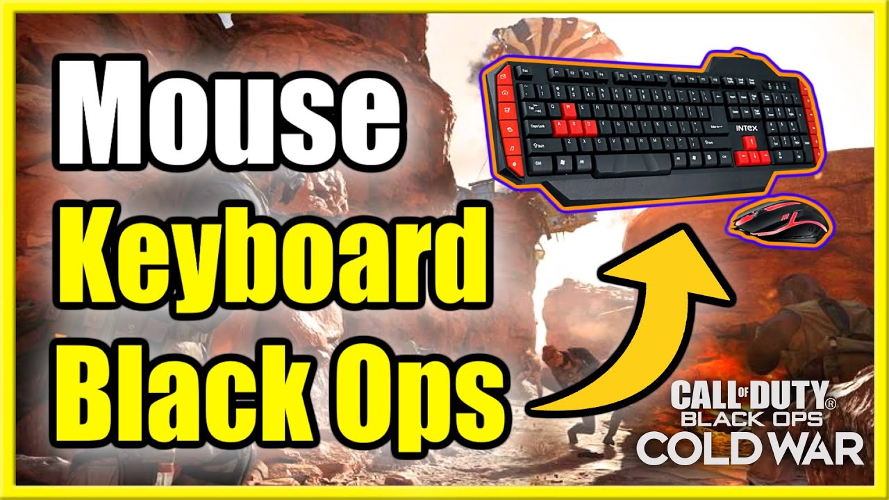 How to Connect Mouse and Keyboard to COD Black Ops Cold War PS4, PS5 & Xbox One SX  (Fast Method!)