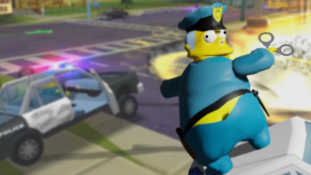 Chaos Wiggum mod - The Simpsons hit and run