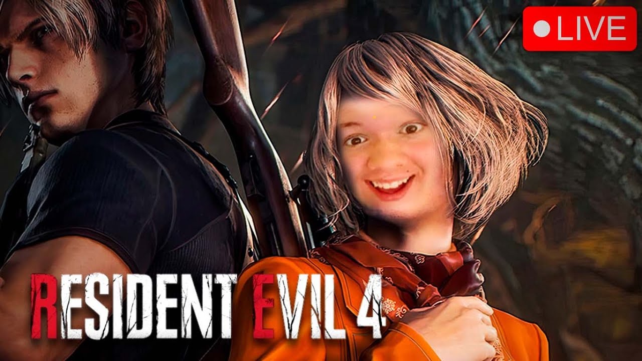 *ASHLEY* JOGANDO RESIDENT EVIL 4 REMAKE PS5