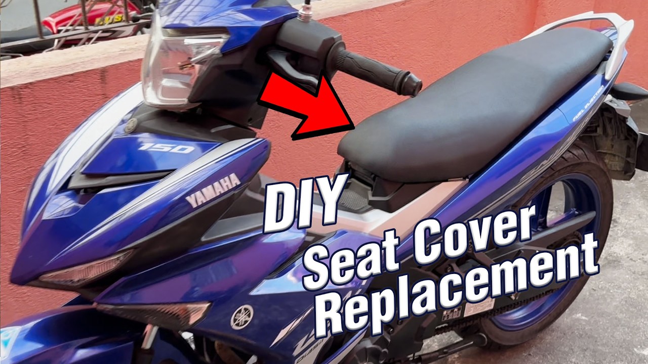 Akala Ko Mahirap… Madali Lang Pala ✔️ | DIY Motorcycle Seat Cover Replacement