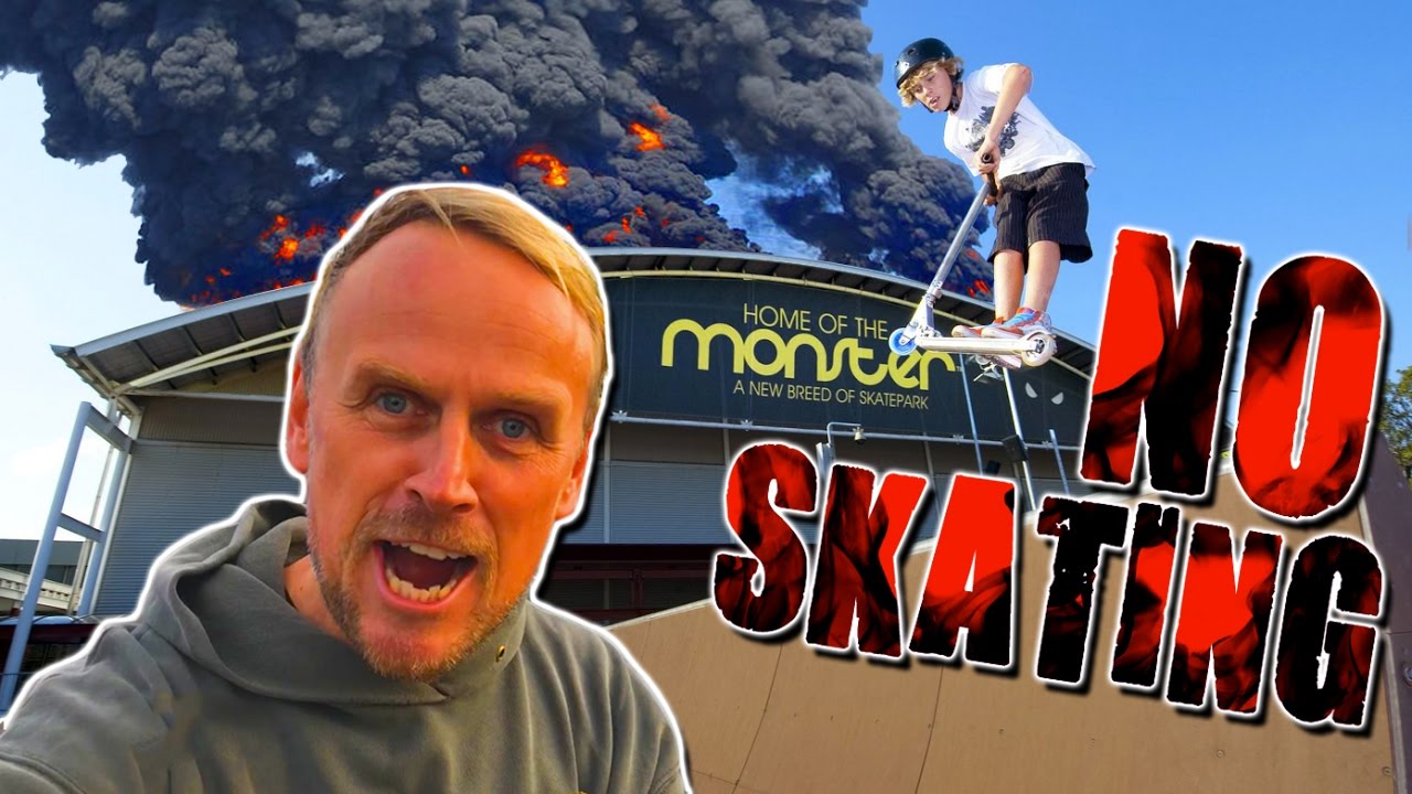FAMOUS SKATEPARK BURNS DOWN?!