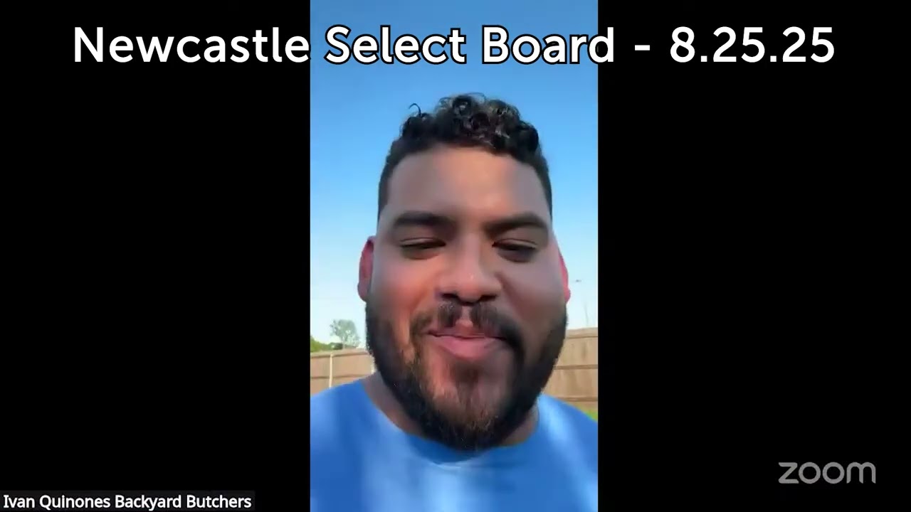 Newcastle Select Board - August 25, 2025