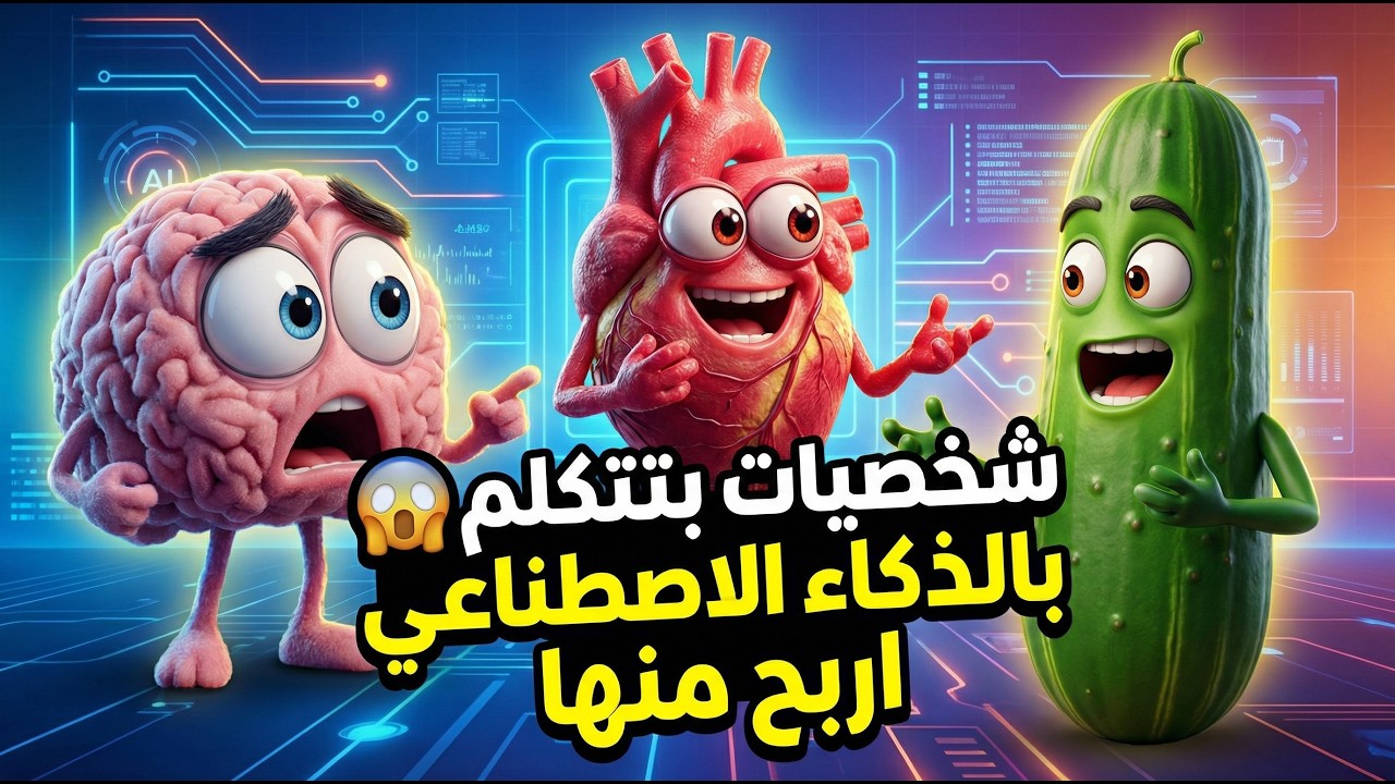 اصنع فيديوهات الشخصيات المتكلمة بالذكاء الاصطناعي واربح منها مجانآ  | شرح عملي كامل
