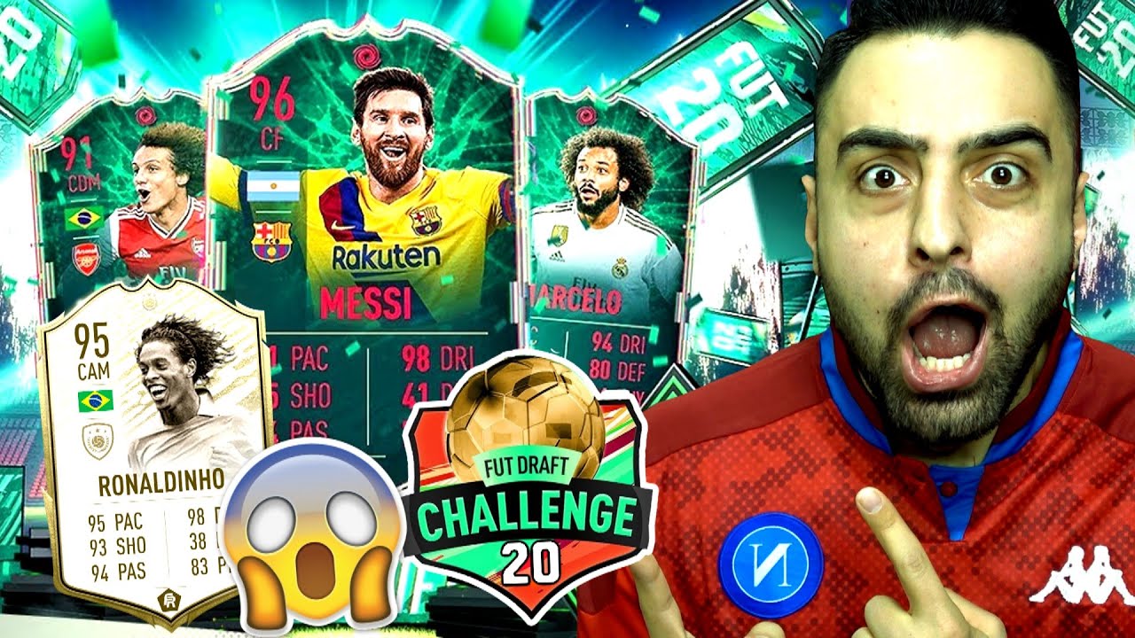 YENİ YEŞİL KARTLAR ÇIKTI ! İLK DEFA 95 RONALDİNHO ! FUT DRAFT FİFA 20 !