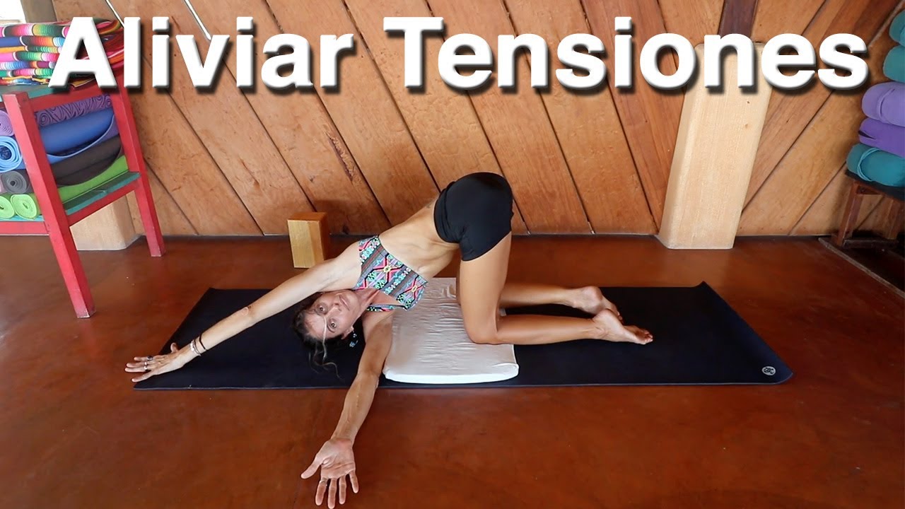 Yoga para aliviar tensiones - clase completa - 50 min - en español
