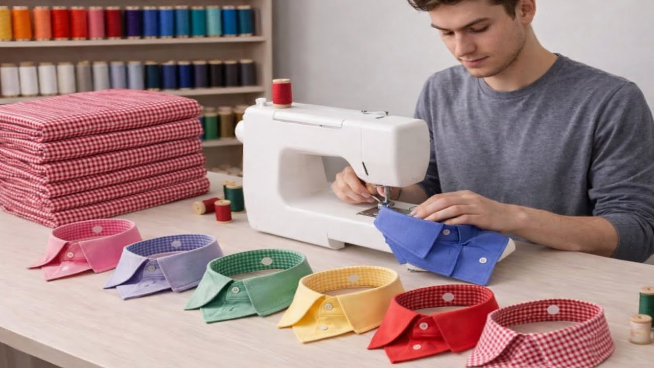A solution to the problem of sewing a shirt. nour sewlab