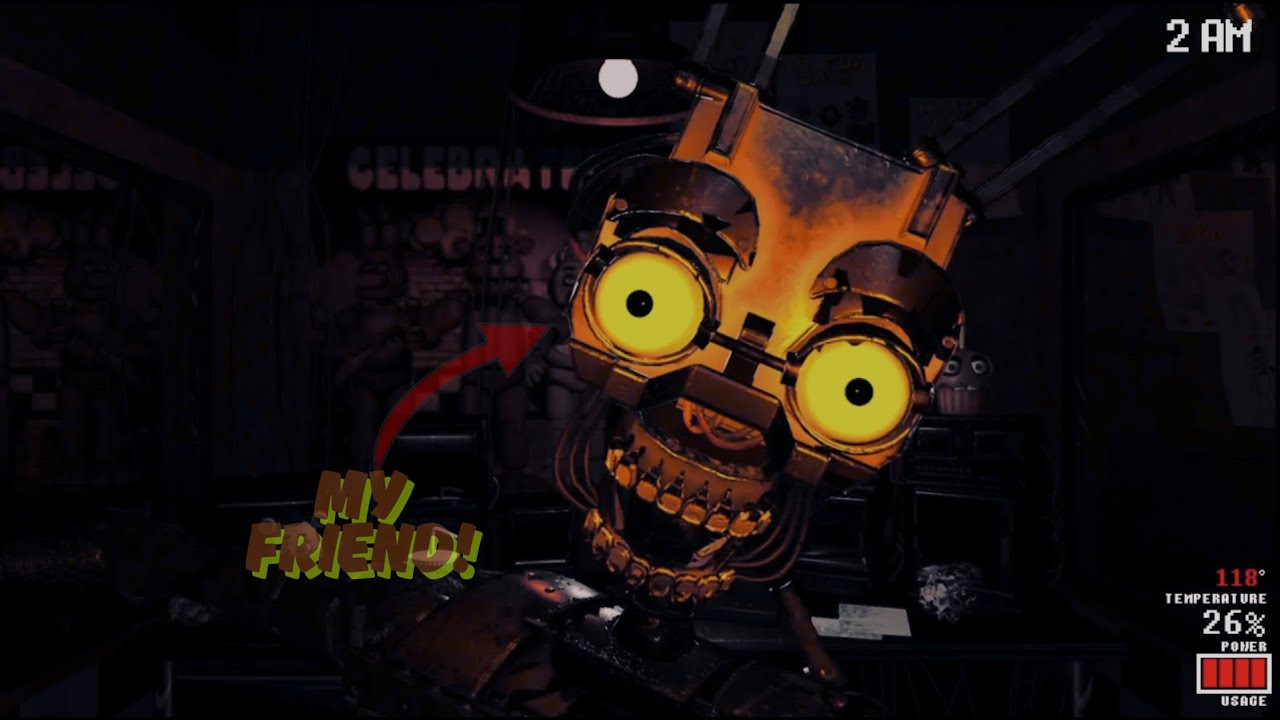 Playing FNAF: FNaF together (scary)😱