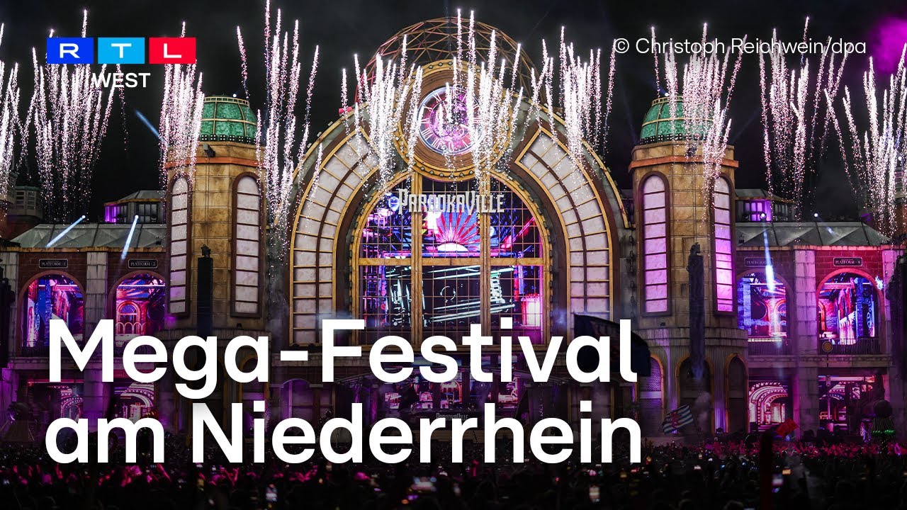 Party auf Parookaville – so war das Jubiläums-Festival in Weeze | RTL WEST