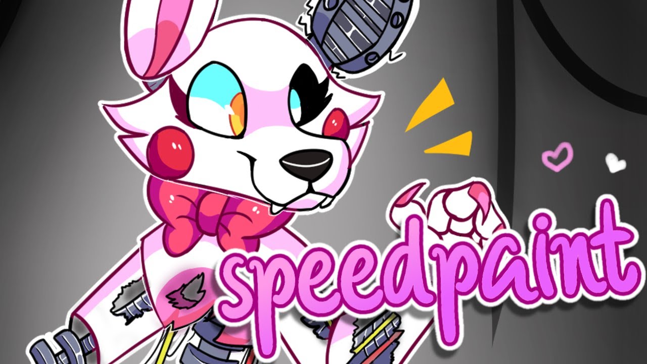 withered mangle (speedpaint)