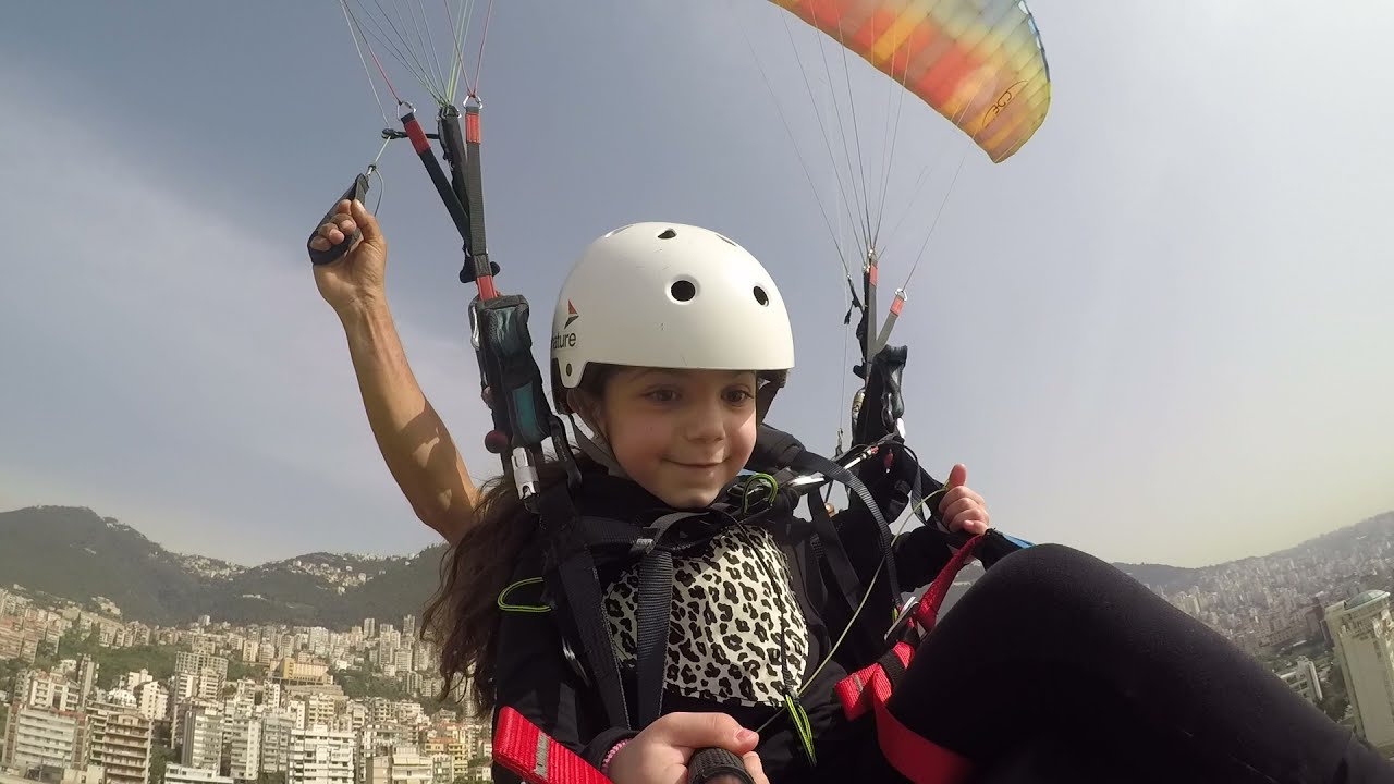 Gabriella Tanos - Paragliding - Lebanon (17-04-2021)