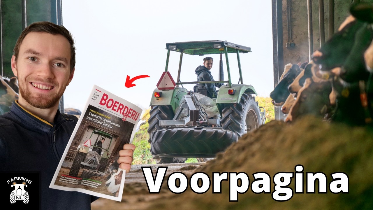 Ik (Nlfarming) sta in de KRANT! Boerderij Media