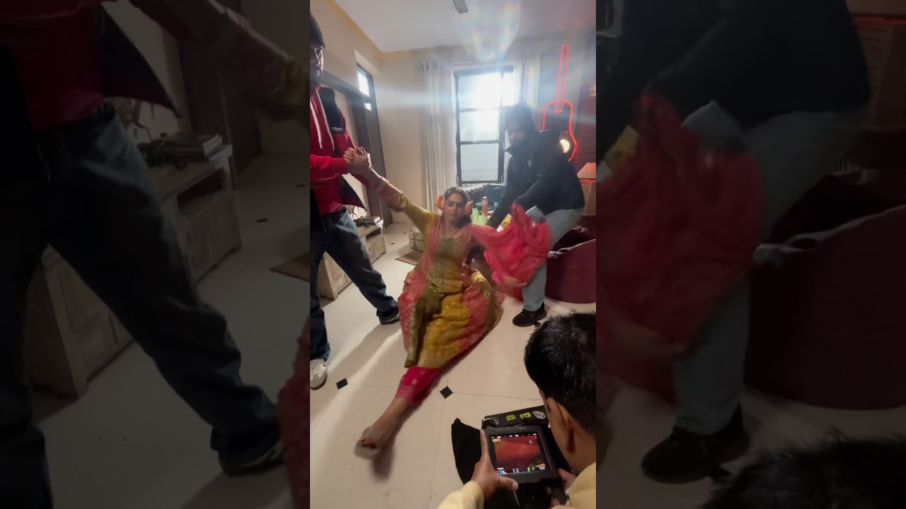 Yeh Kya Hua? Shooting time video #video #youtubeshorts #￼ ￼ Ayesha Khan#bts#trending #youtubeshorts