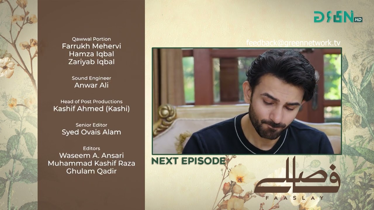 Faaslay Episode 45 | Teaser | #faaslay  #aliansari  #sabooraly