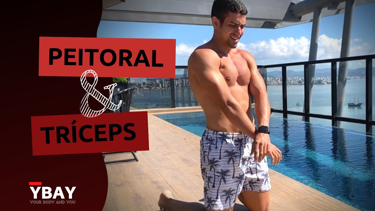 PEITORAL E TRÍCEPS - DEFINIÇÃO MUSCULAR (SEM EQUIPAMENTOS)