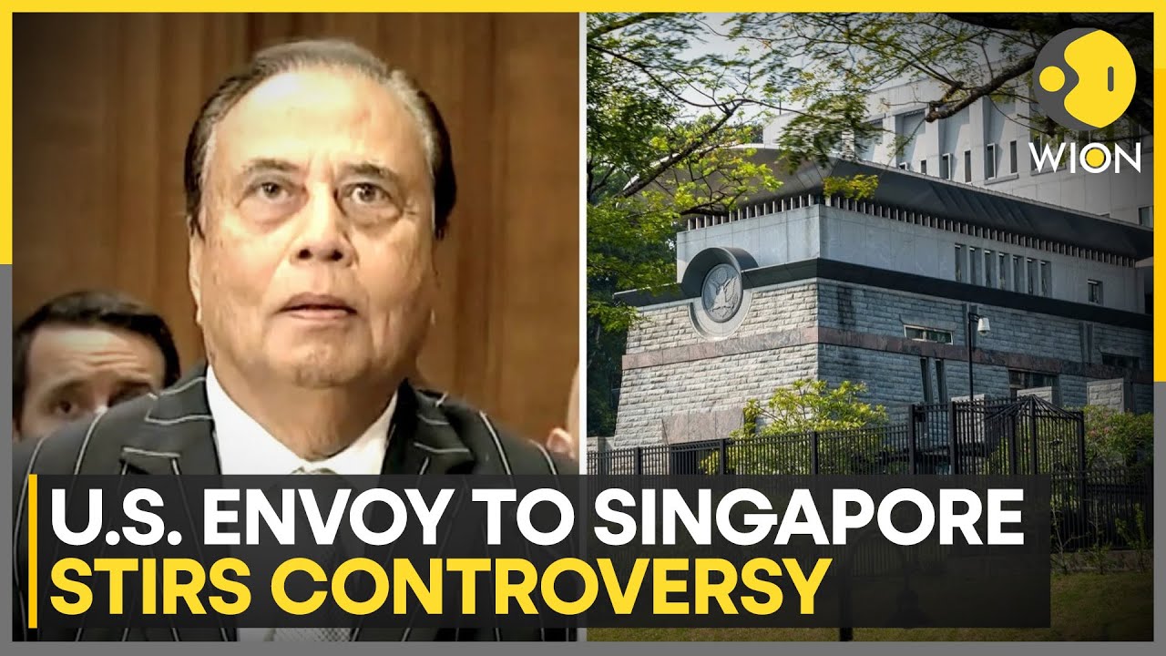 US Envoy to Singapore Stirs 'Gift' Row, Pens Letter to Businesses Seeking Financial Contributions
