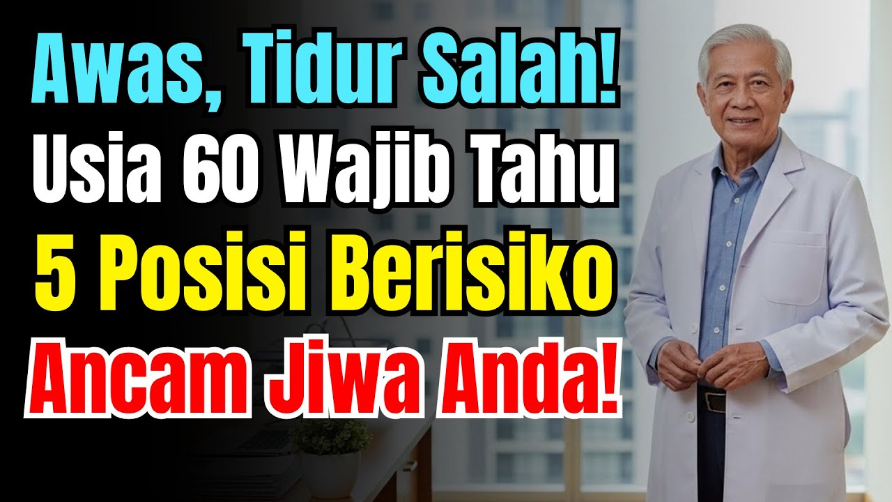 Hanya Karena Satu Posisi Yang Salah, Anda Bisa Meninggal 10 Tahun Lebih Cepat.