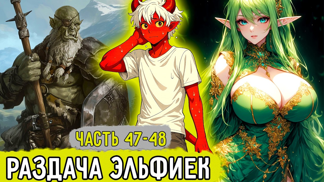 [По Ту Сторону Врат #47-48] Бесплатная Раздача Эльфиек! По ДВЕ! | Озвучка Фанфика