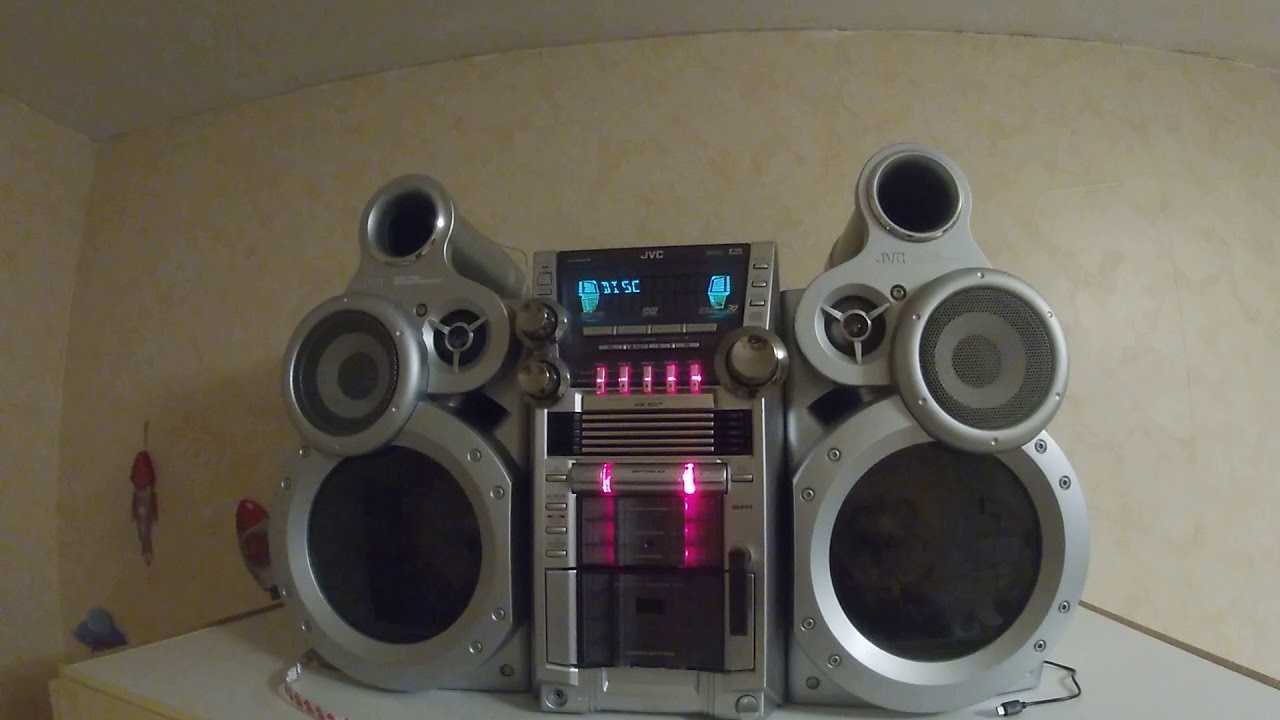 JVC HX-GX7 with GigaTube speakers