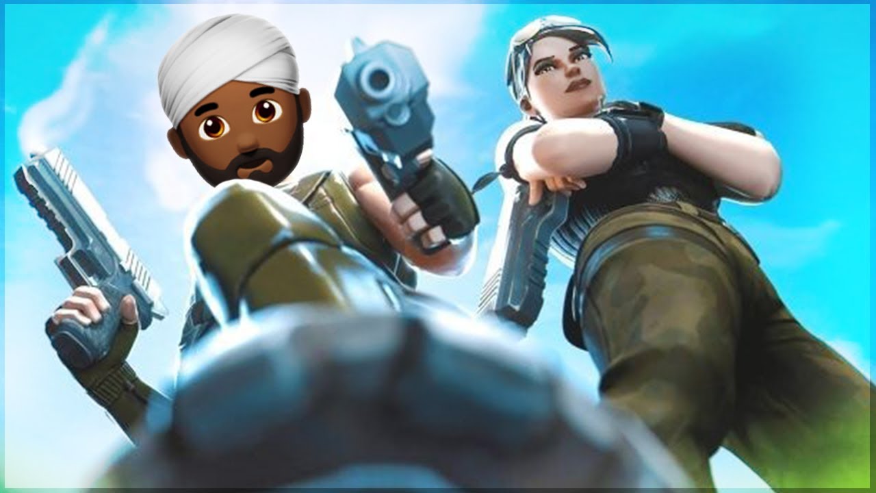 Our Fortnite Clan Picked Up The First Brown Boy to Get it POPPIN...