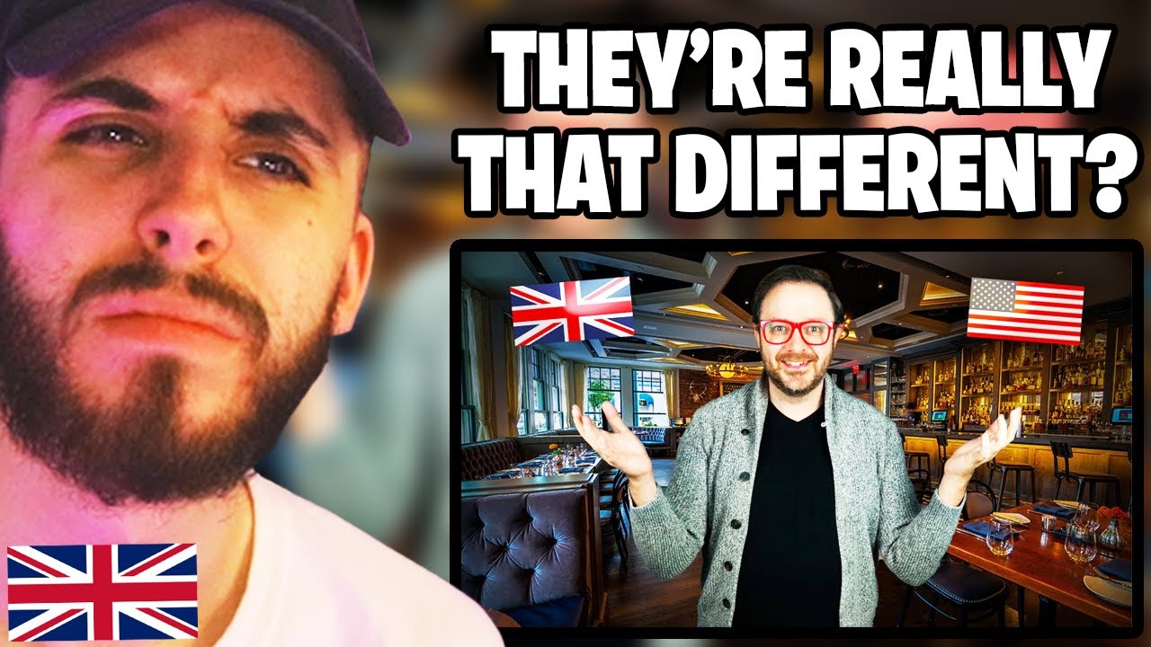 Brit Reacts to 7 Ways British and American Restaurants Are Very Different