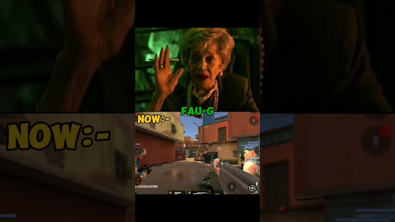 FAU-G Then Vs Now 🔥| faug gameplay | #shorts #faug #beforeandafter #newupdate