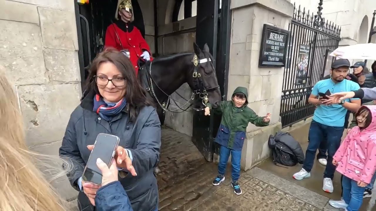 TENSE MOMENTS - Guard Fight Back Against Rude Tourists! Review 2024 at Horse Guards