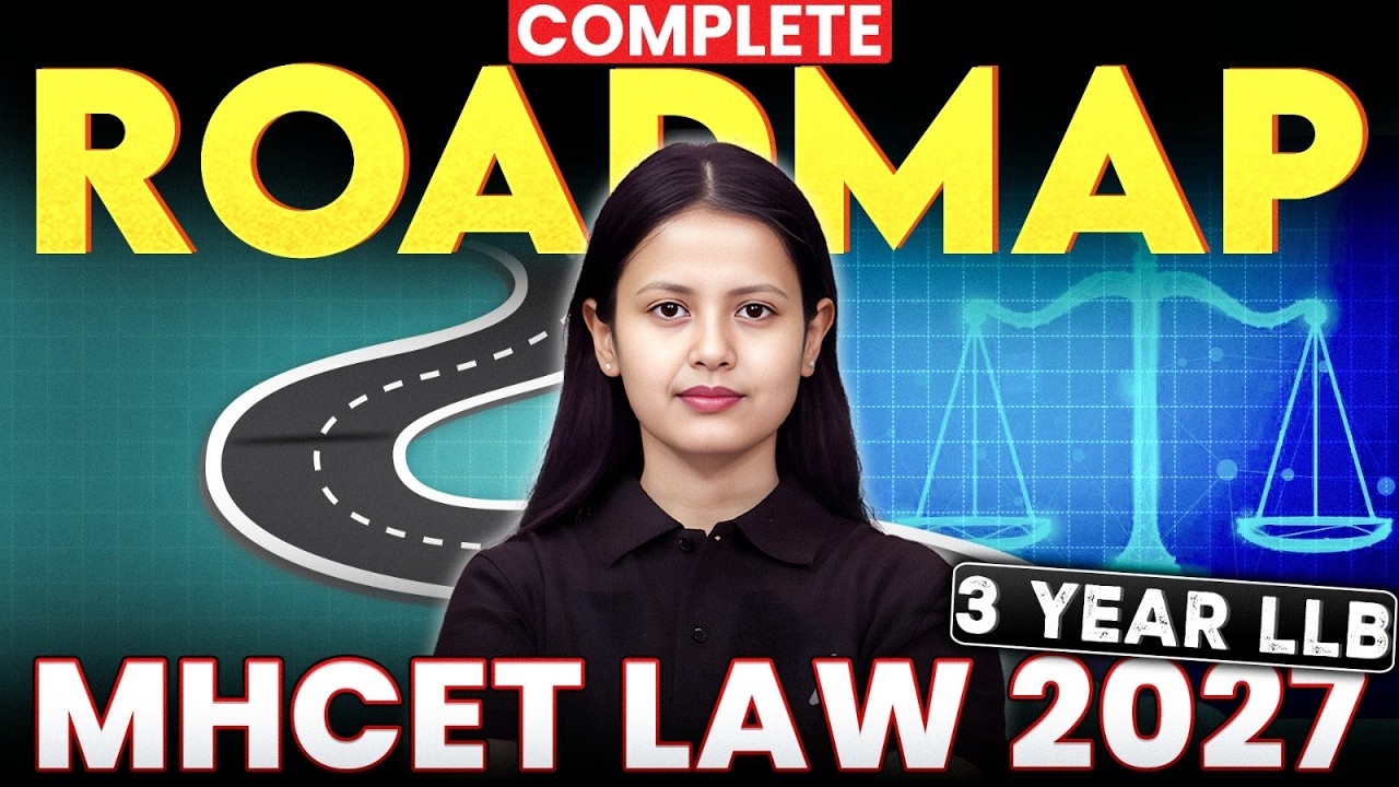 MH CET Law 2027 | 3 Year LLB Complete Roadmap | Paper Pattern + 1 Year Strategy + Tips