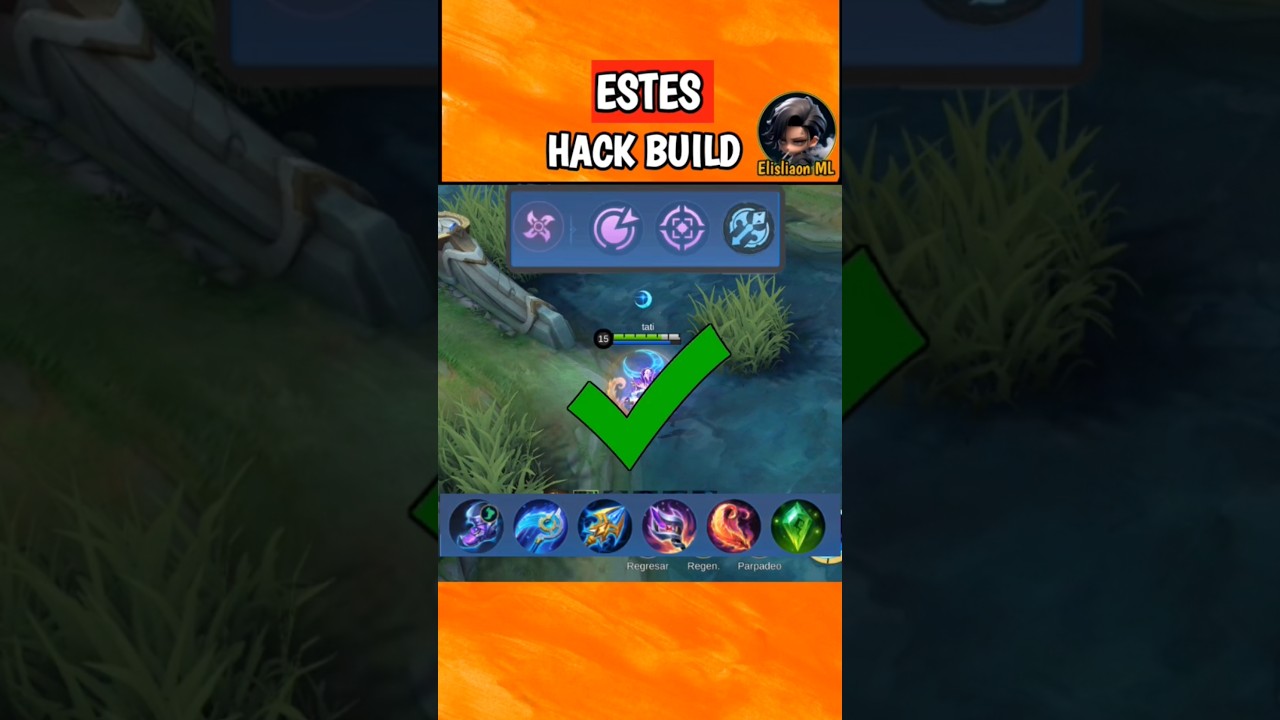 👉ESTES HACK CURACION!🔥Best build y emblemas/ Mobile legends 2025