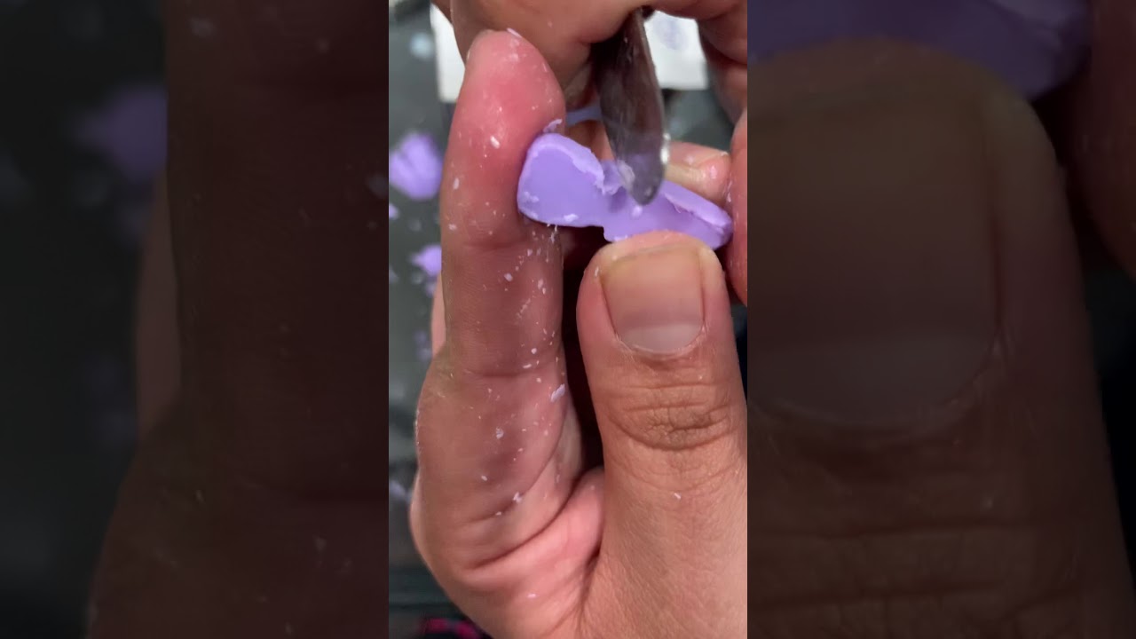 Demo: how to carve a tooth out of soap