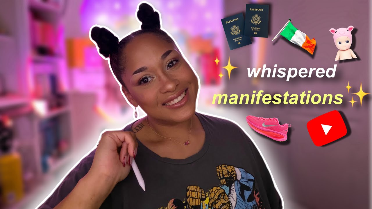 ASMR My 2026 Vision Board✨Building My Dream Life (whisper ramble)