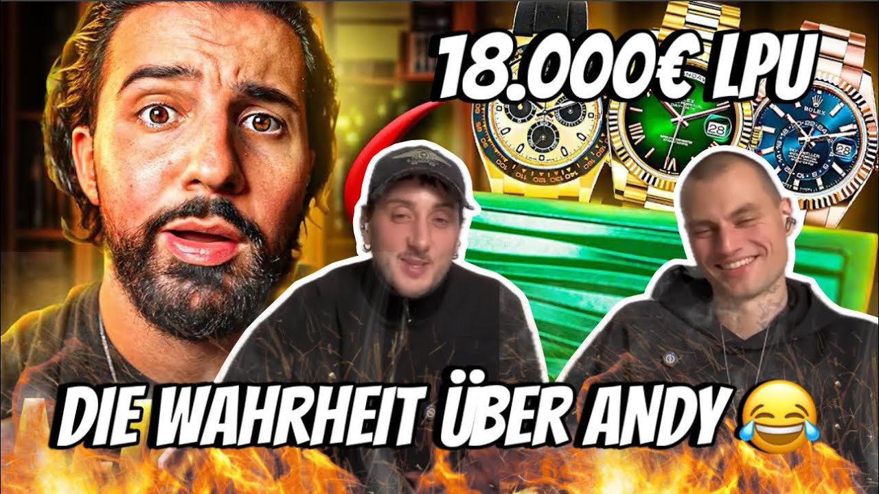 18.000&euro; LPU VON ANDY 😱 ALLES TRASH?! ft. @ROBERTFRIEDRICHSREACT