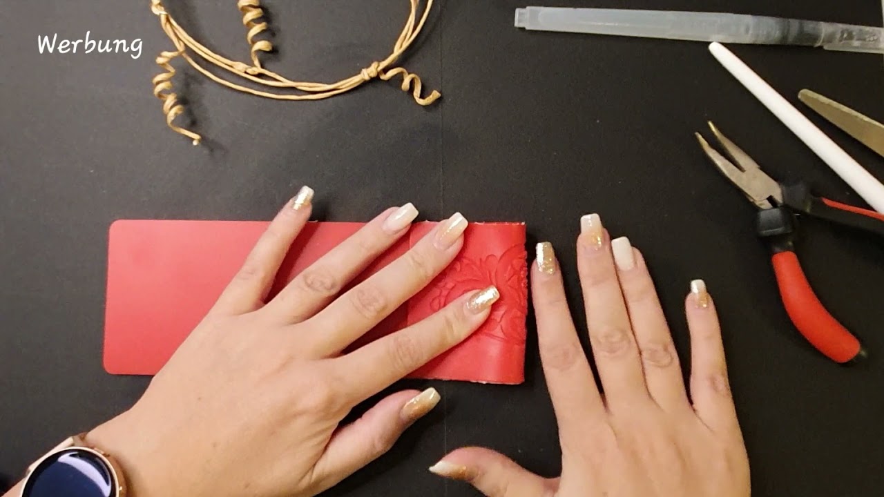 Papierdrahtkranz + die Gonis DecorMatte 