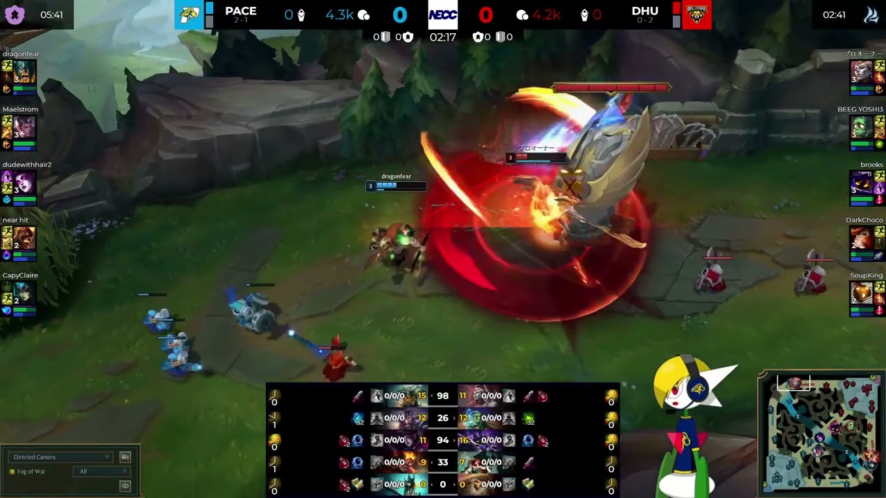 NECC League Of Legends Division 6 Week 4: Pace Pearl White vs. Dalhousie University