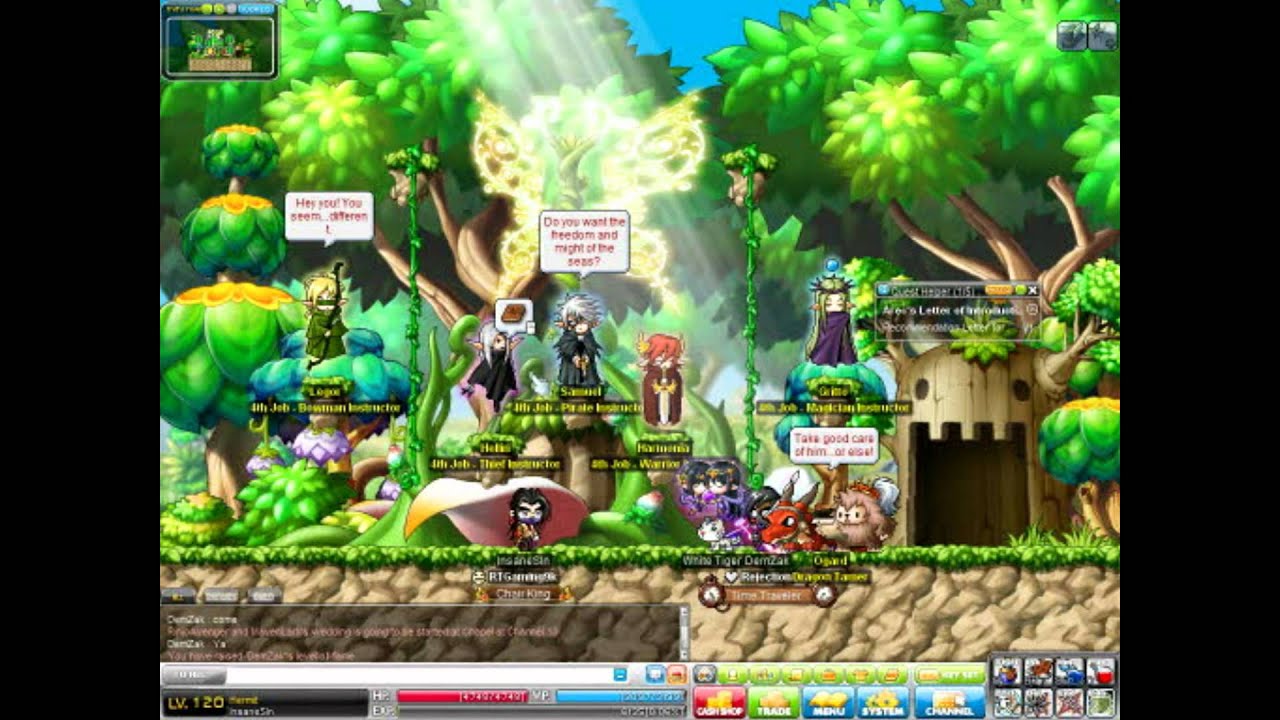 Maplestory 4th Job Adv Hermit - Night Lord