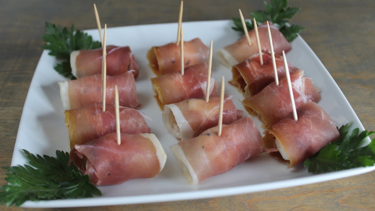 Mozzarella Balls Wrapped In Prosciutto! ~Tasty & Quick Recipes