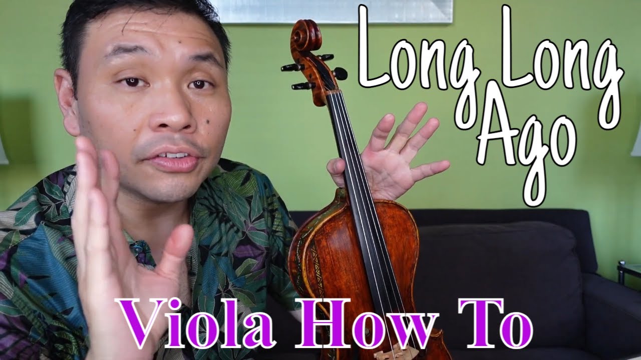 Long Long Ago - Suzuki Viola Book 1(song #8) How To/Walkthrough
