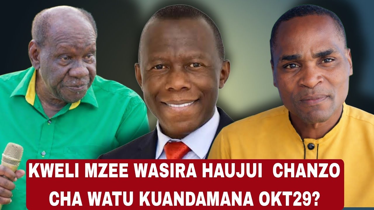 Mch. Yoram Changala amhoji Mzee Wasira hadharani bila uoga msikilize hapa