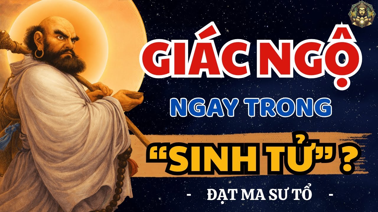 GIÁC NGỘ bắt đầu từ KHOẢNH KHẮC RẤT NHỎ? Bồ Đề Đạt Ma khai thị Rất Hay
