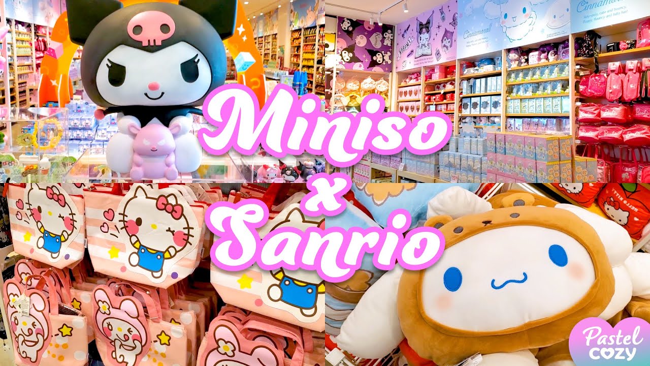 Miniso x Sanrio Shop With Me + Mini Haul & Review | Cute Affordable Housewares | No Talking
