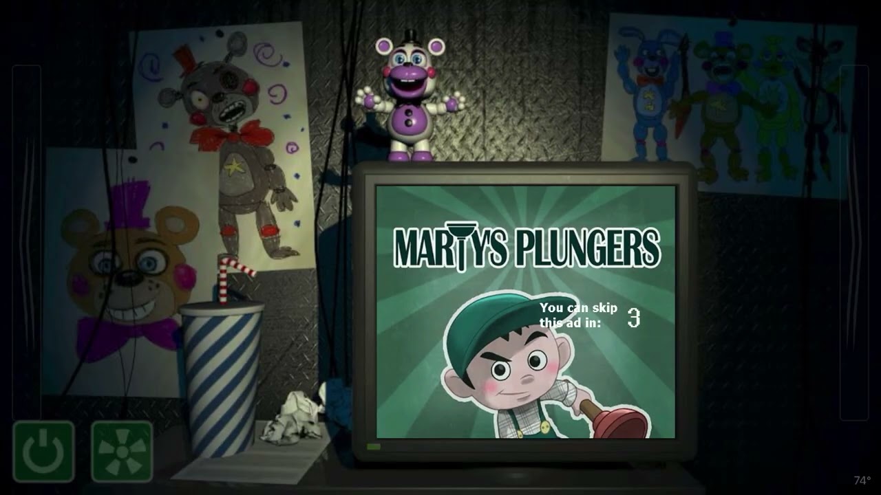 Fnaf 6 gameplay part 2