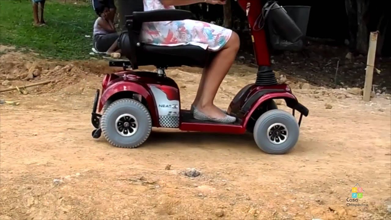 Ortomix NEAT 4 -  Scooter Motorizado para deficientes - Casa Ortopédica