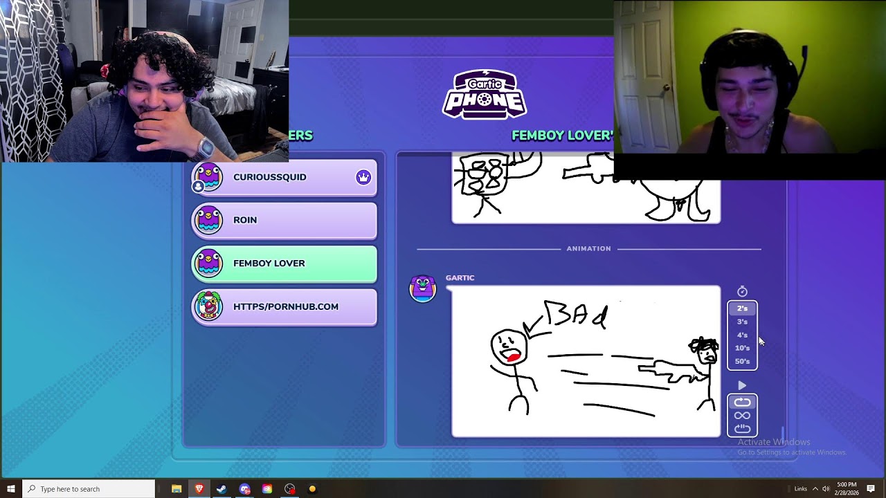 Duel FaceCam Stream (the mexican and the jew)