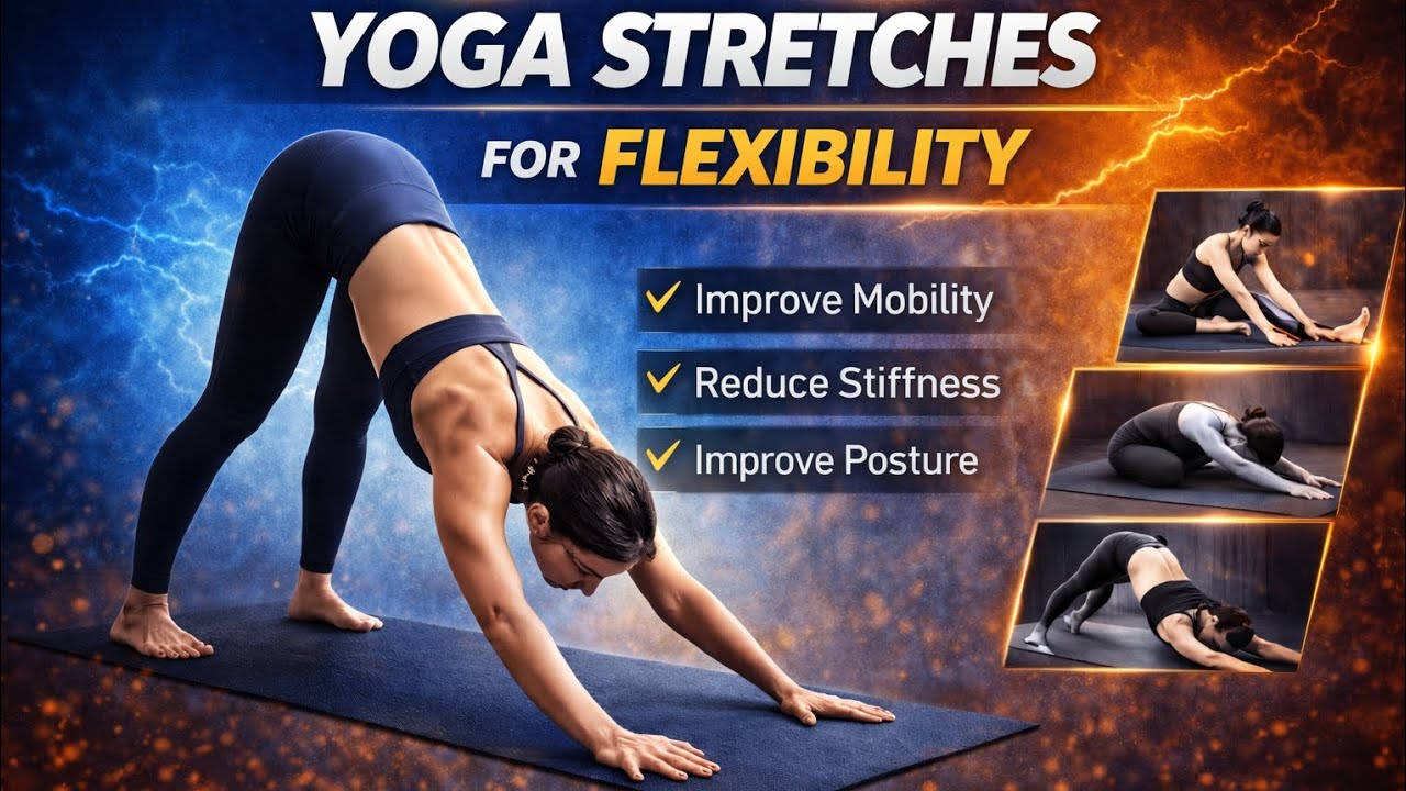 The Best Yoga Stretches for Flexibility and Mobility