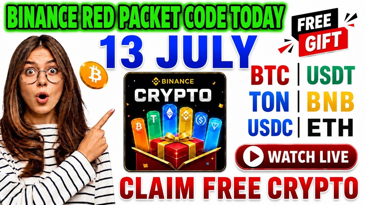 Free USDT 🤑 Binance Red Packet Code Today 🔥 Red Packet Code in Binance Today 🎁