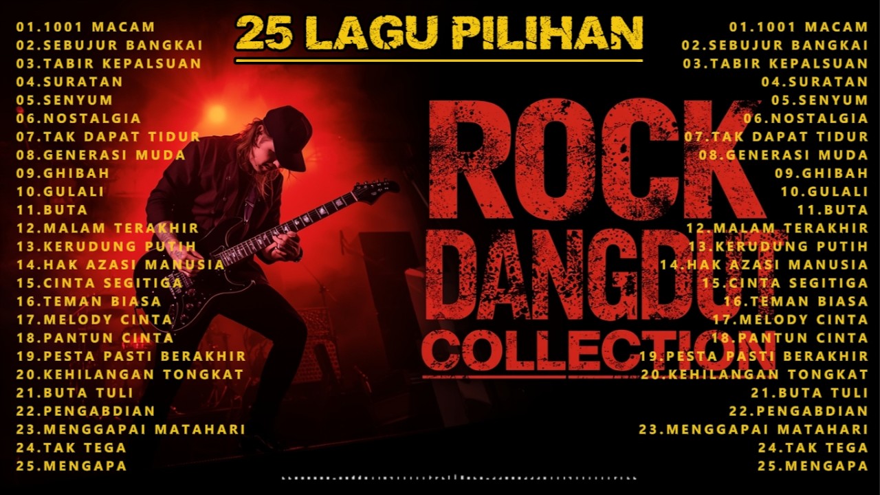 NONSTOP 25 LAGU PILIHAN RHOMA IRAMA VERSI ROCK DANGDUT