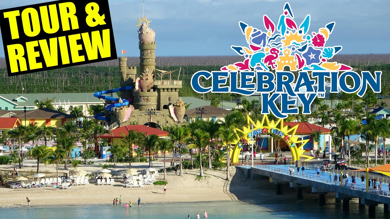 Экскурсия и обзор Celebration Key (частный круизный порт Carnival Cruise Line)
