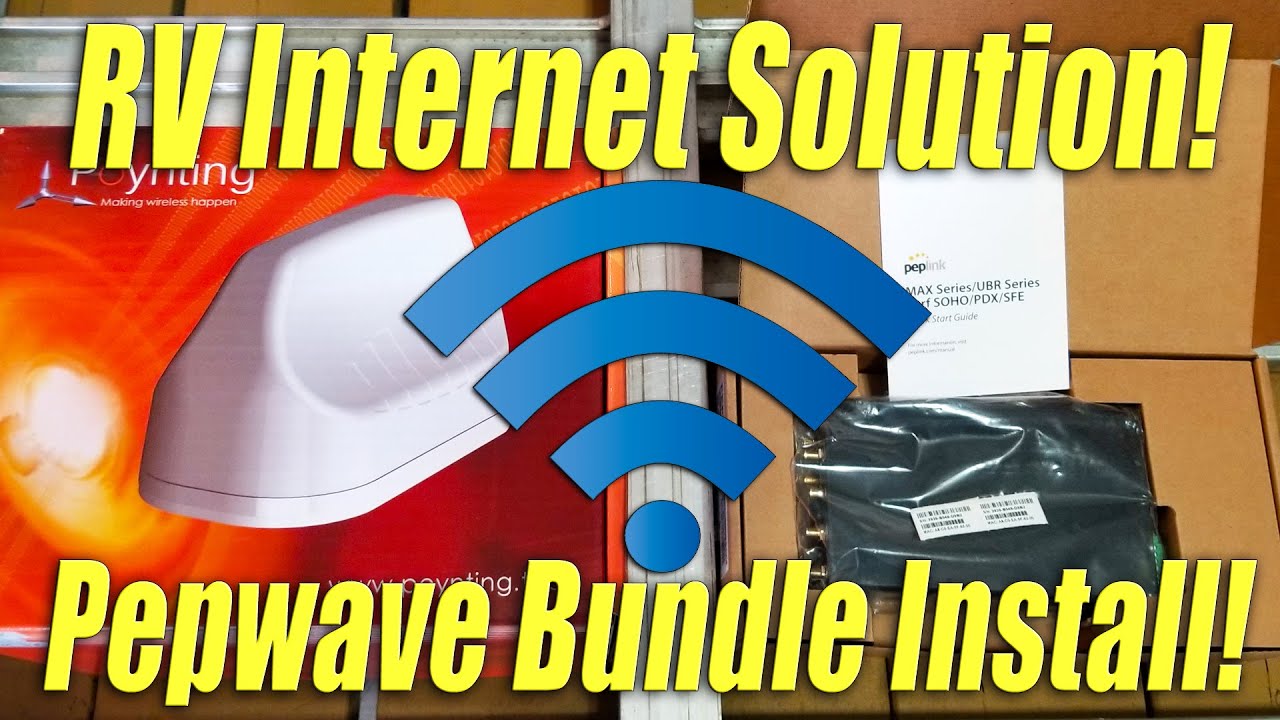 📶 RV Internet Solution! | Pepwave Bundle Install | 📡 Roof Antenna Upgrade