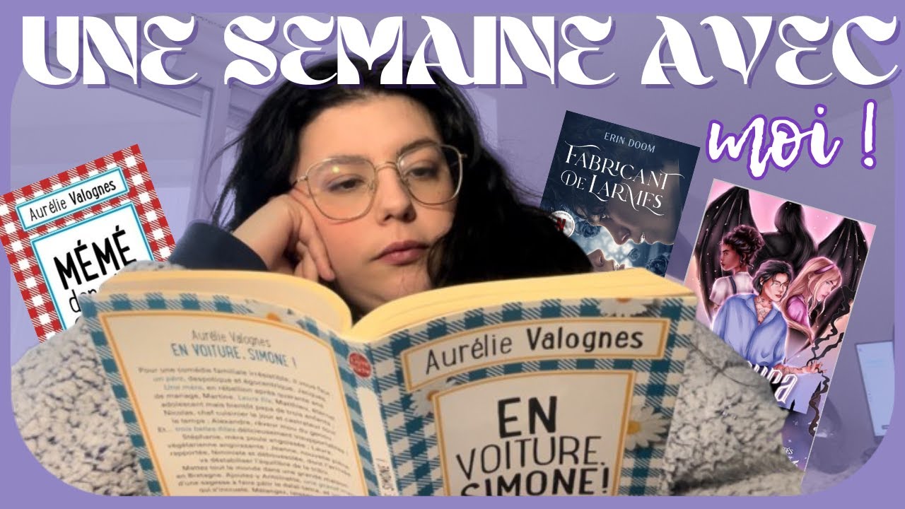 UNE SAM : Lire 4 livres en une semaine ? 📚⭐️ (une semaine avec moi)